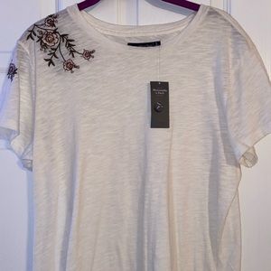 Floral Embroidered Tshirt